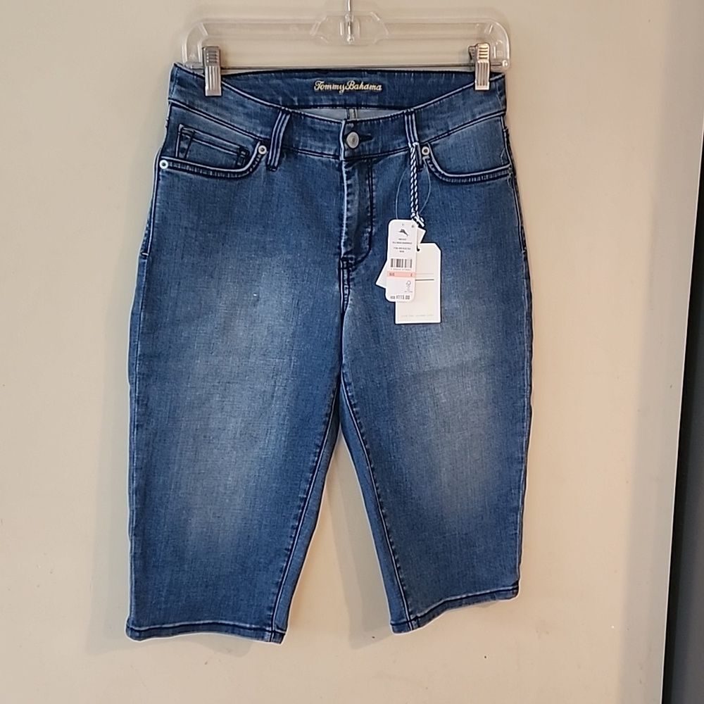 Tommy bahama Isla Indigo Boardwalk Bermuda shorts size 2 NWT